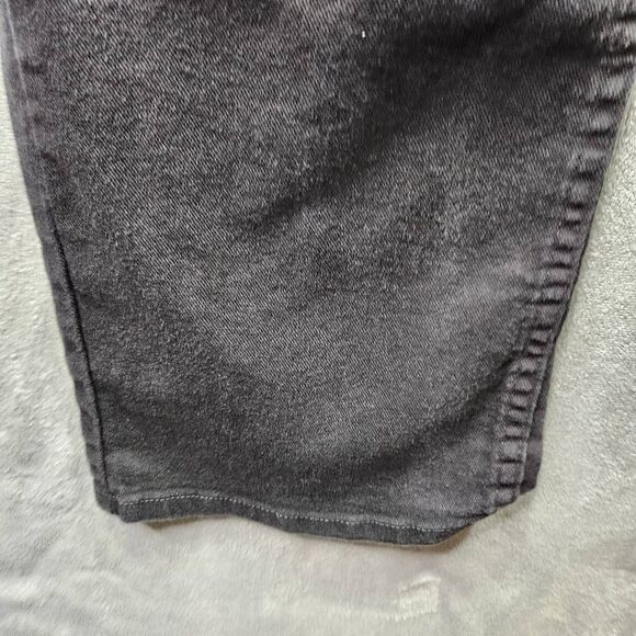 Lee Riders Jeans Women Size 8M Black Straight Leg Fit Denim - Picture 2 of 9